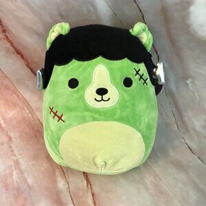 Squishmallows 8" Len the Frankenbear Green Plush Toy Kellytoys Frankenstein Bear
